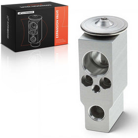 A-Premium expansion valve front view showing compact, direct-fit design benefits