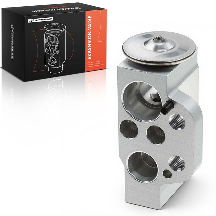 A-Premium expansion valve front view showing correct fit and easy replacement benefit