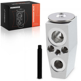 A-Premium expansion valve front view showing compact design and reliable fit