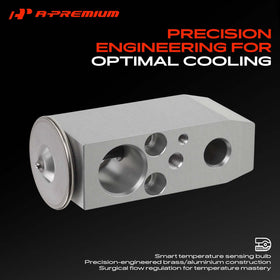 A-Premium detail of two mounting holes for secure OE-style attachment