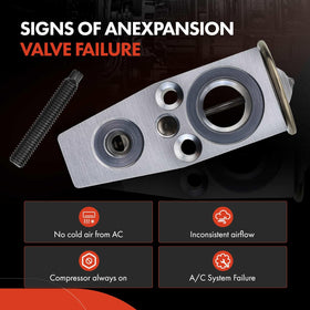 A-Premium expansion valve reference stamp view for part verification