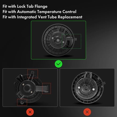 A-Premium fan cage close-up showing balanced vanes for quieter airflow
