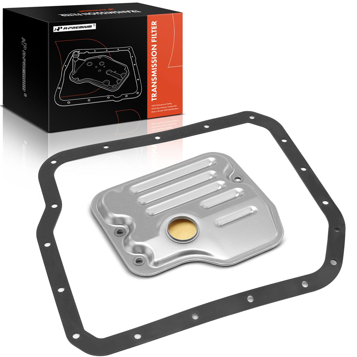 A-Premium front packaging showing filter kit and fitment info for easy selection