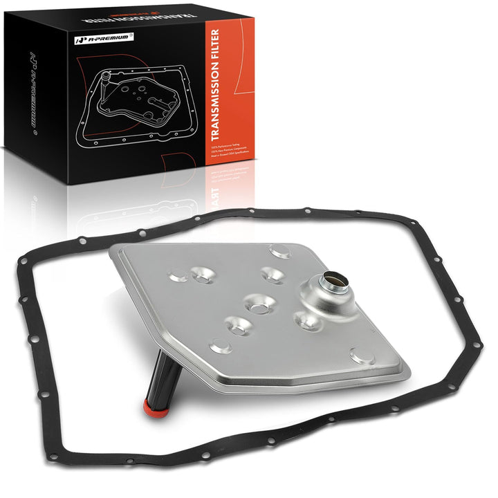 A-Premium kit front packaging showing filter and gasket for quick identification and confidence