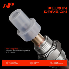 A-Premium label with reference numbers for precise part matching and ordering