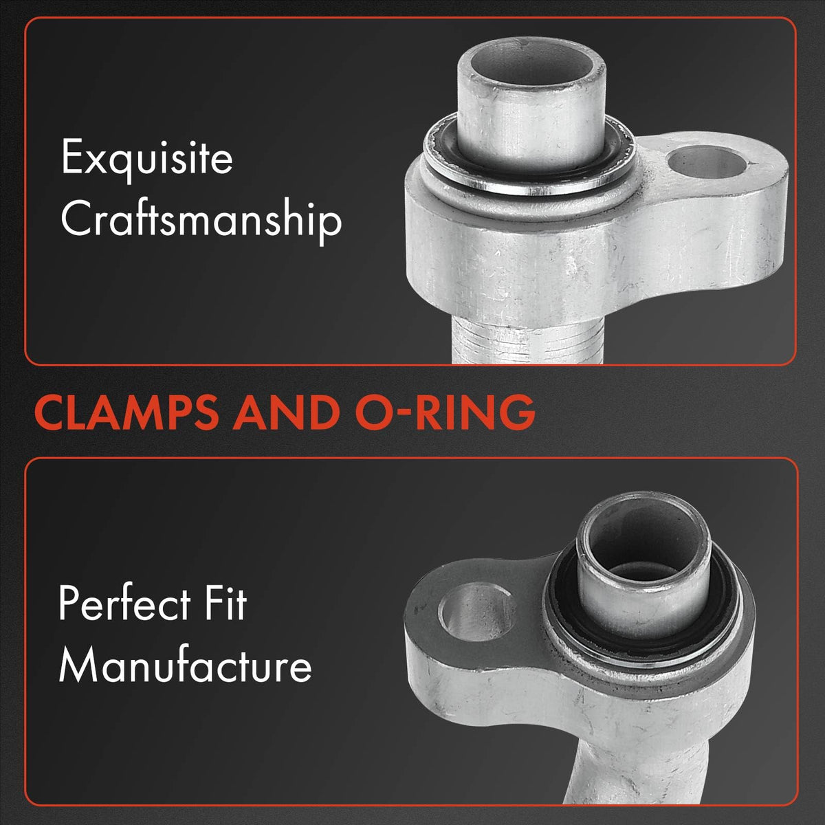 A-Premium detailed image of fitting ends showing precise connection assurance