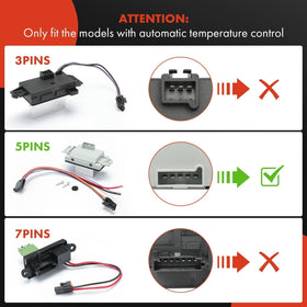 A-Premium five-pin connector close-up ensuring correct electrical match