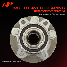 A-Premium flange and hole pattern matching OEM rotors for easy replacement