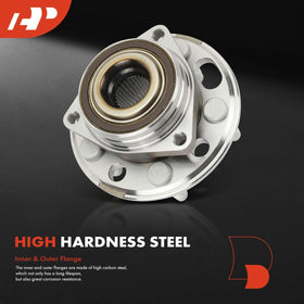 A-Premium flange bolt holes view showing precise mounting alignment