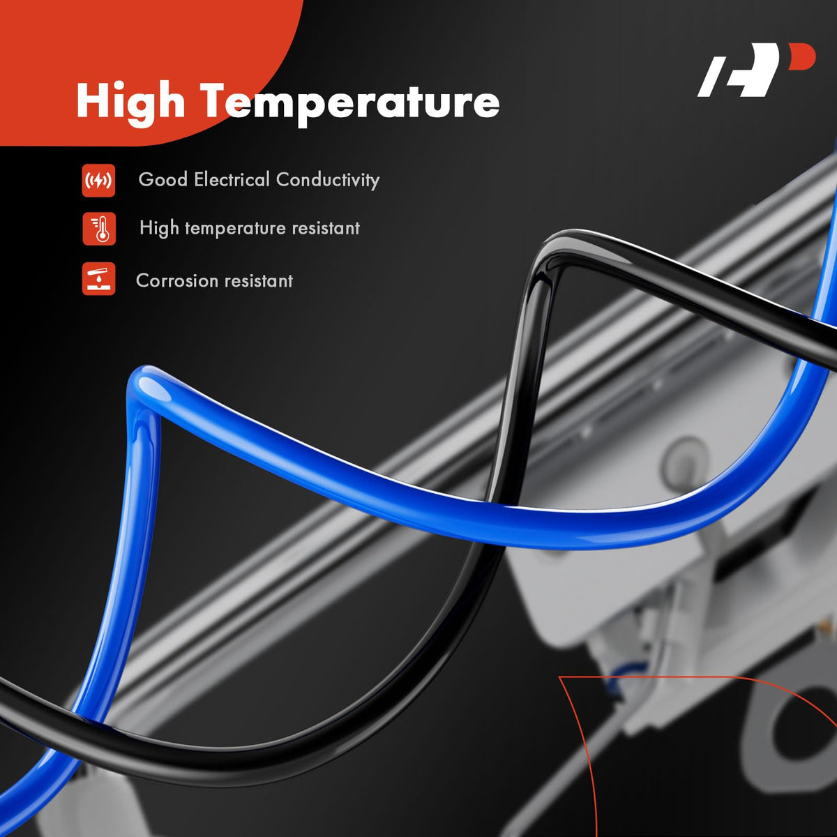 A-Premium float arm close-up showing durable construction and accurate reading