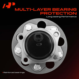 A-Premium side view of 4-hole flange for direct bolt-in replacement