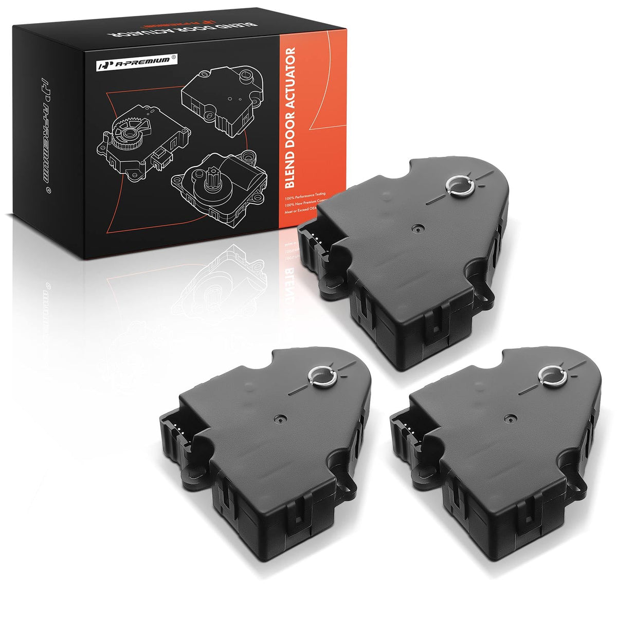 A-Premium front view of actuator pack showing fit and mounting points for easier install