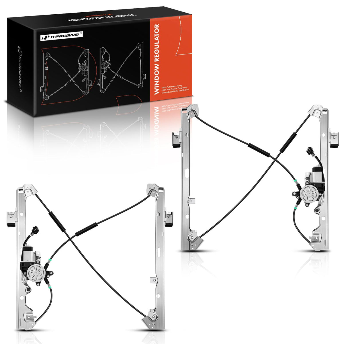 A-Premium front assembly front view showing fit and mount points for accurate installation