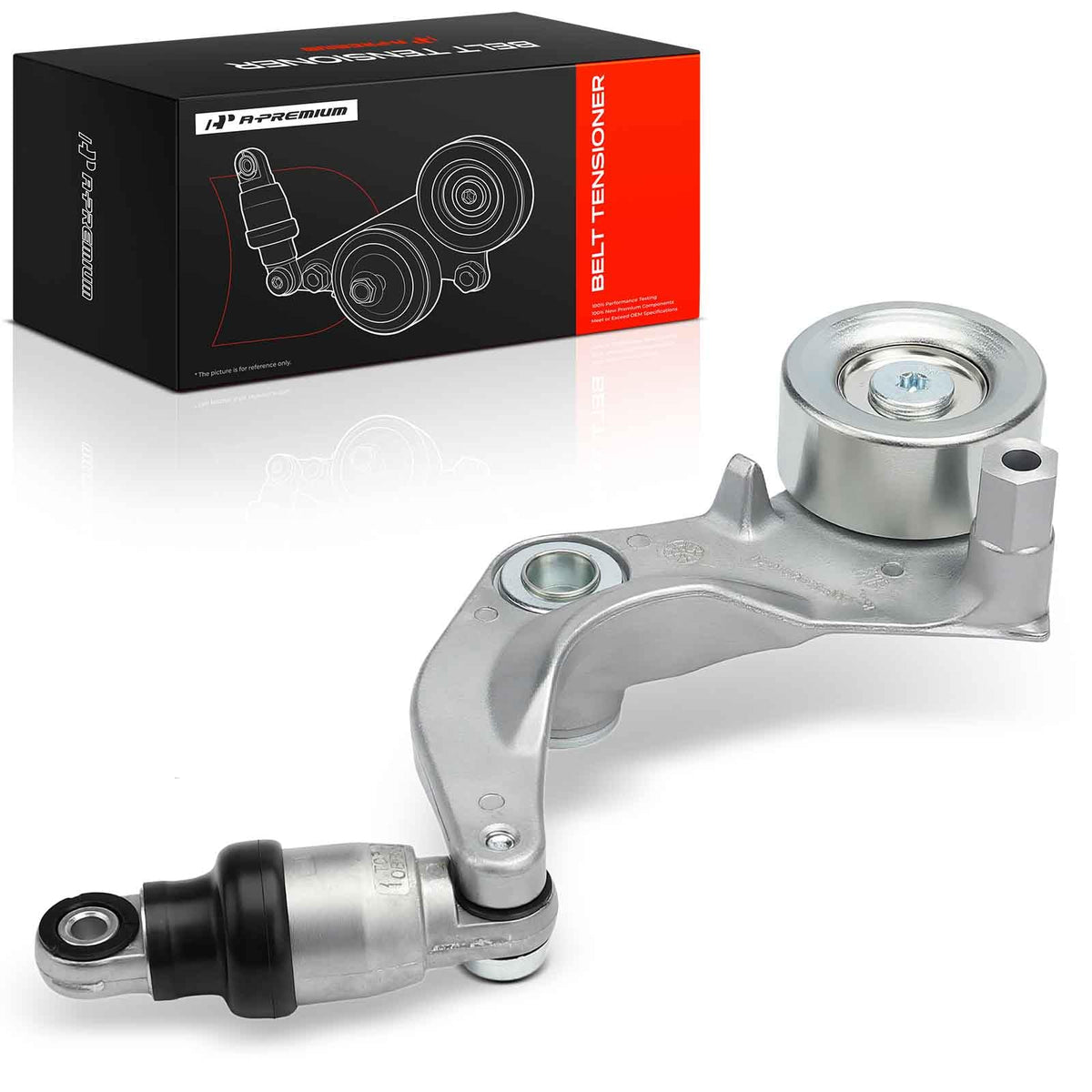 A-Premium front assembly view showing complete tensioner, ensures correct fit