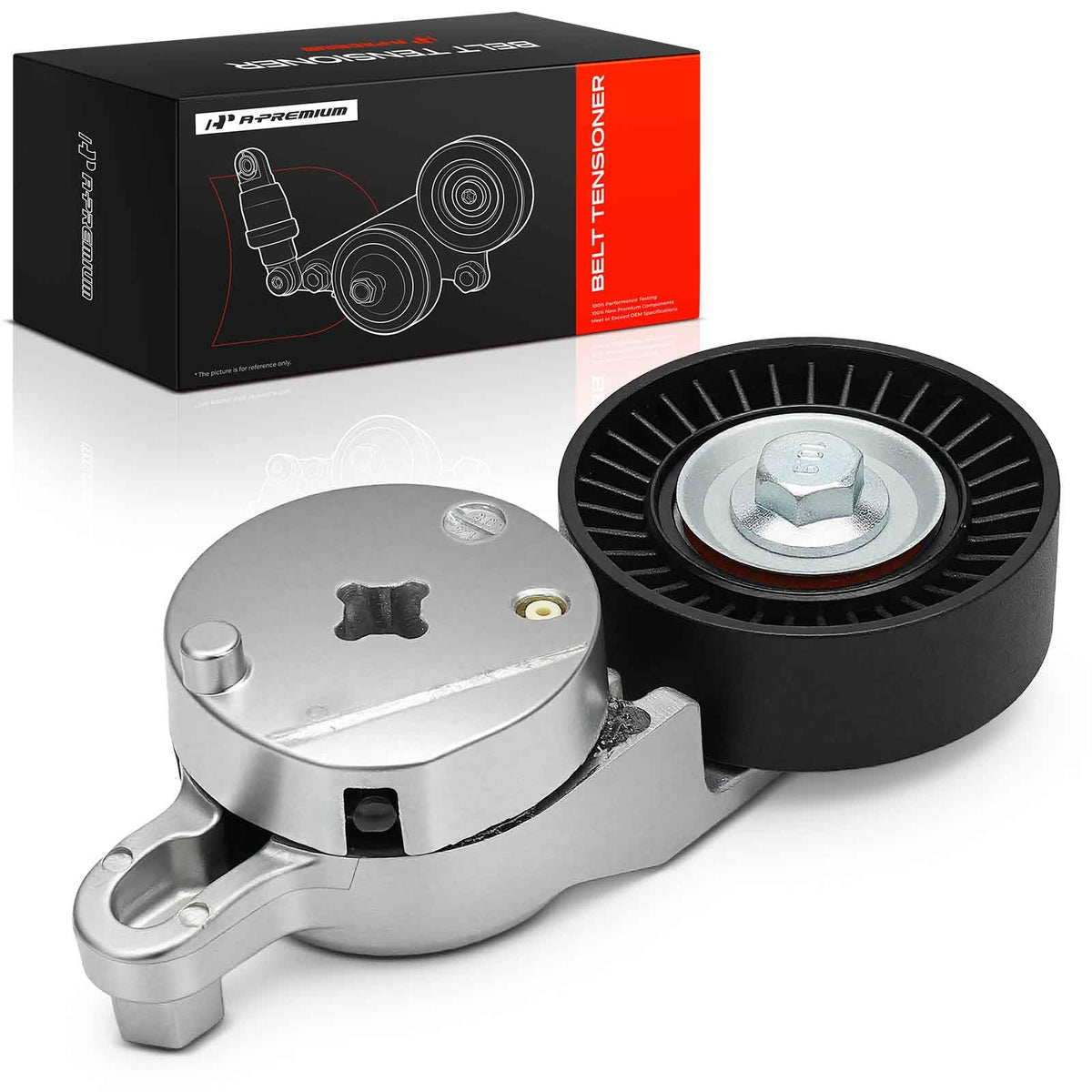 A-Premium front assembly showing complete tensioner for correct fit