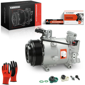 A-Premium front assembly view showing complete compressor and clutch benefiting easy replacement