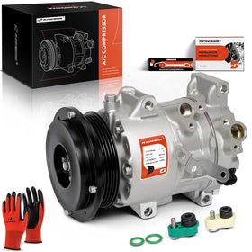 A-Premium front view of compressor assembly showing complete unit and fit benefit