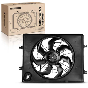 A-Premium front assembly view showing complete fan and shroud, ensures proper fit