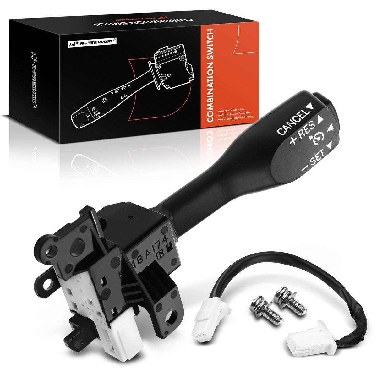 A-Premium front assembly showing exact OEM-style fit and restored control
