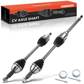 A-Premium packaging showing both front CV axles and included axle nuts for easy installation