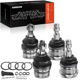 A-Premium kit packaging showing all included ball joints and hardware benefits durability