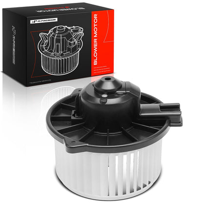 A-Premium front view of blower motor showing complete assembly and ease of replacement