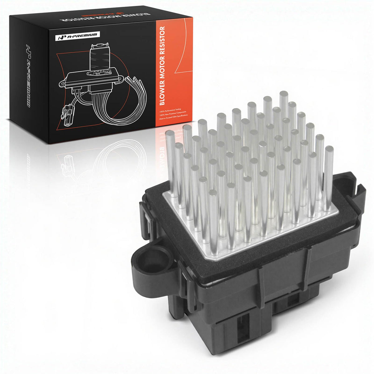 A-Premium front view of blower resistor showing form and fit benefit