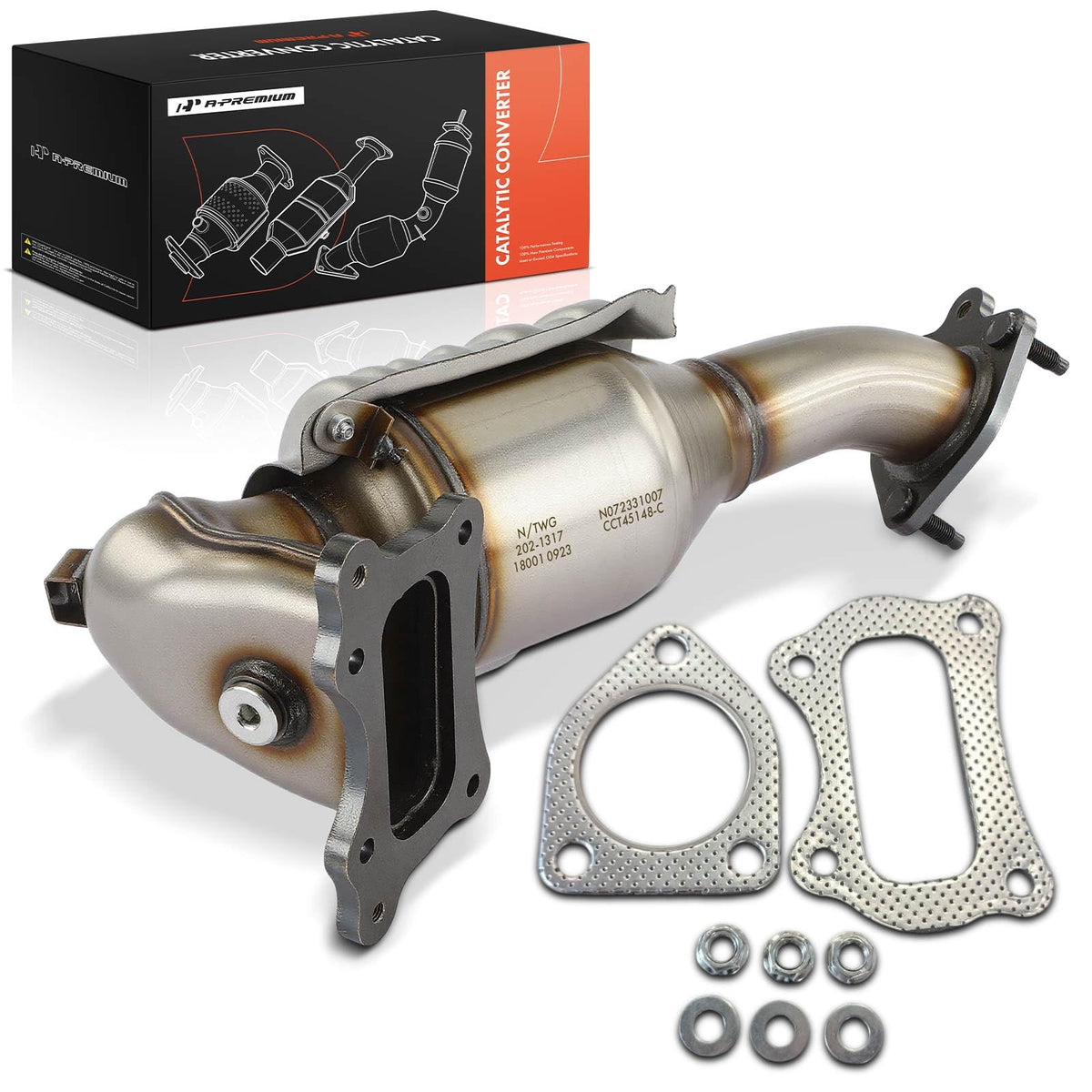A-Premium front converter front view showing fitment benefit