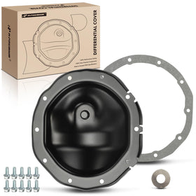 A-Premium front differential cover showing bolt pattern and sleek finish for precise fit