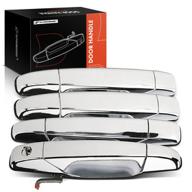 A-Premium front handle overview showing chrome finish and direct-fit benefit
