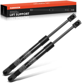 A-Premium front packaging showing two hood lift supports and protection