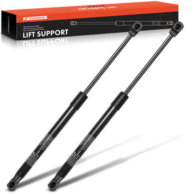 A-Premium packaging shows two hood lift supports, protection for safe delivery