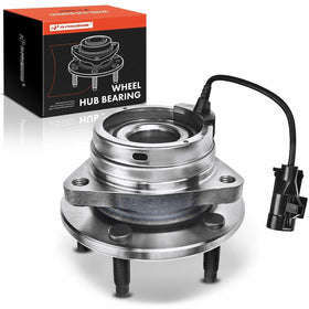 A-Premium angled front hub assembly showing overall design and durability