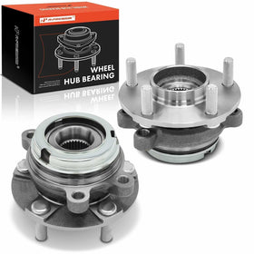 A-Premium front hub assembly front view showing ready-to-install fitment and durability