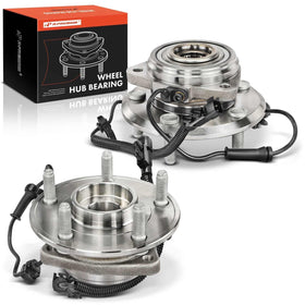 A-Premium front hub assembly front view showing fit and finish benefits