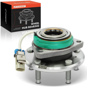 A-Premium front hub assembly front view showing fit and finish for easy replacement