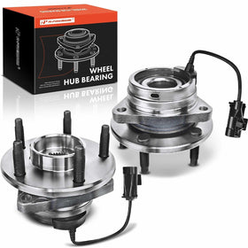 A-Premium front hub assembly front view showing durable construction and reliable replacement benefit