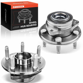 A-Premium front hub assembly showing clean mounting surface and fast fit
