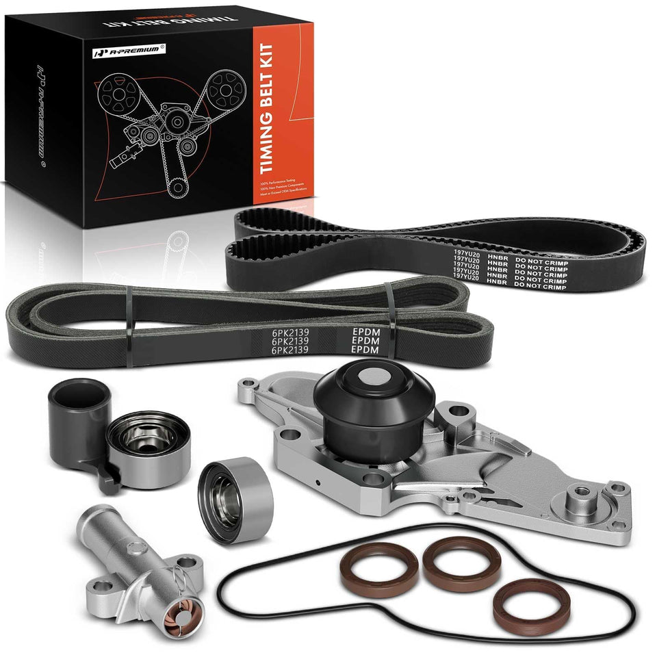A-Premium front kit packaging showing complete replacement set and reassurance