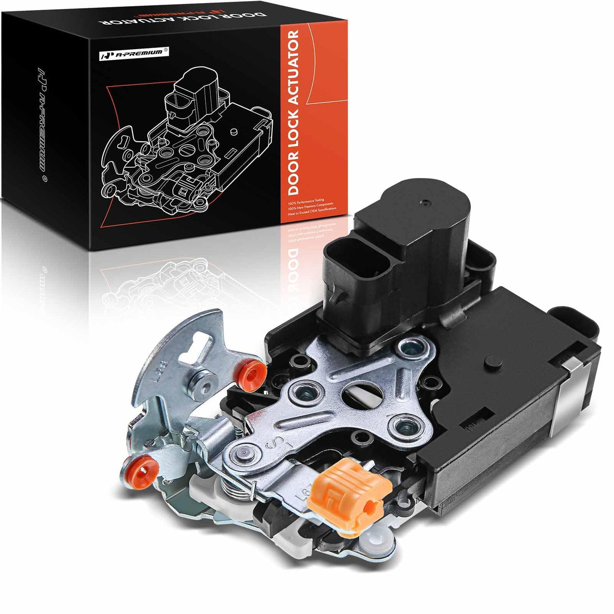 A-Premium front view of actuator showing mounting points and improved reliability