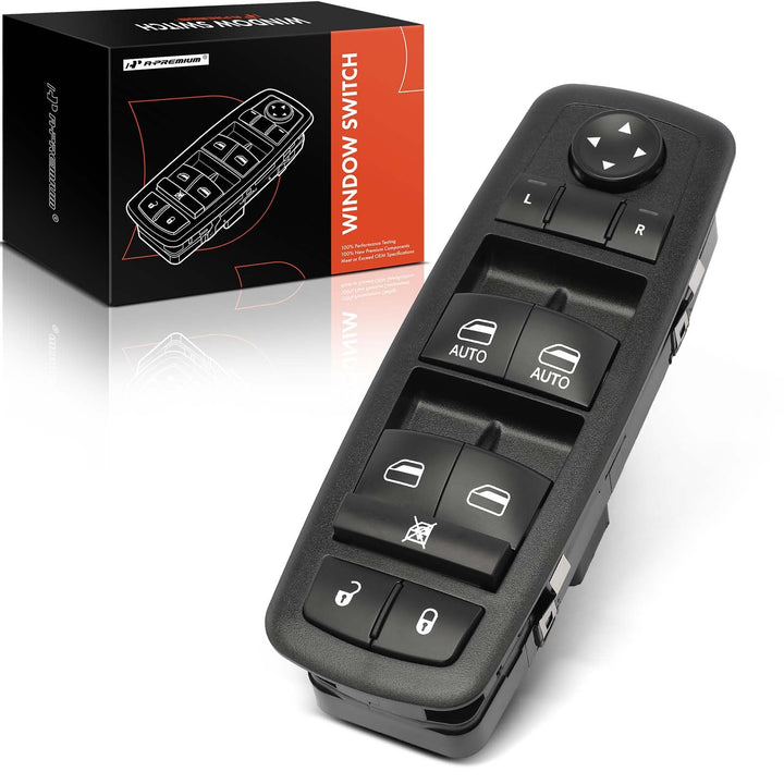 A-Premium front left switch front view showing OEM fit and finish
