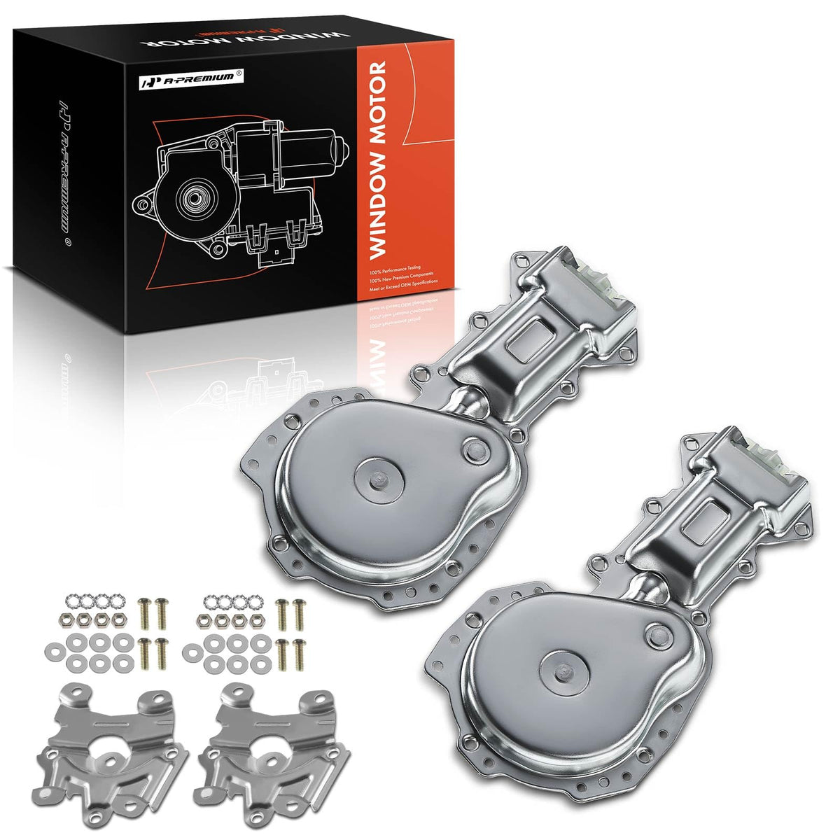 A-Premium paired front motors showing matching units and reliable replacement benefit