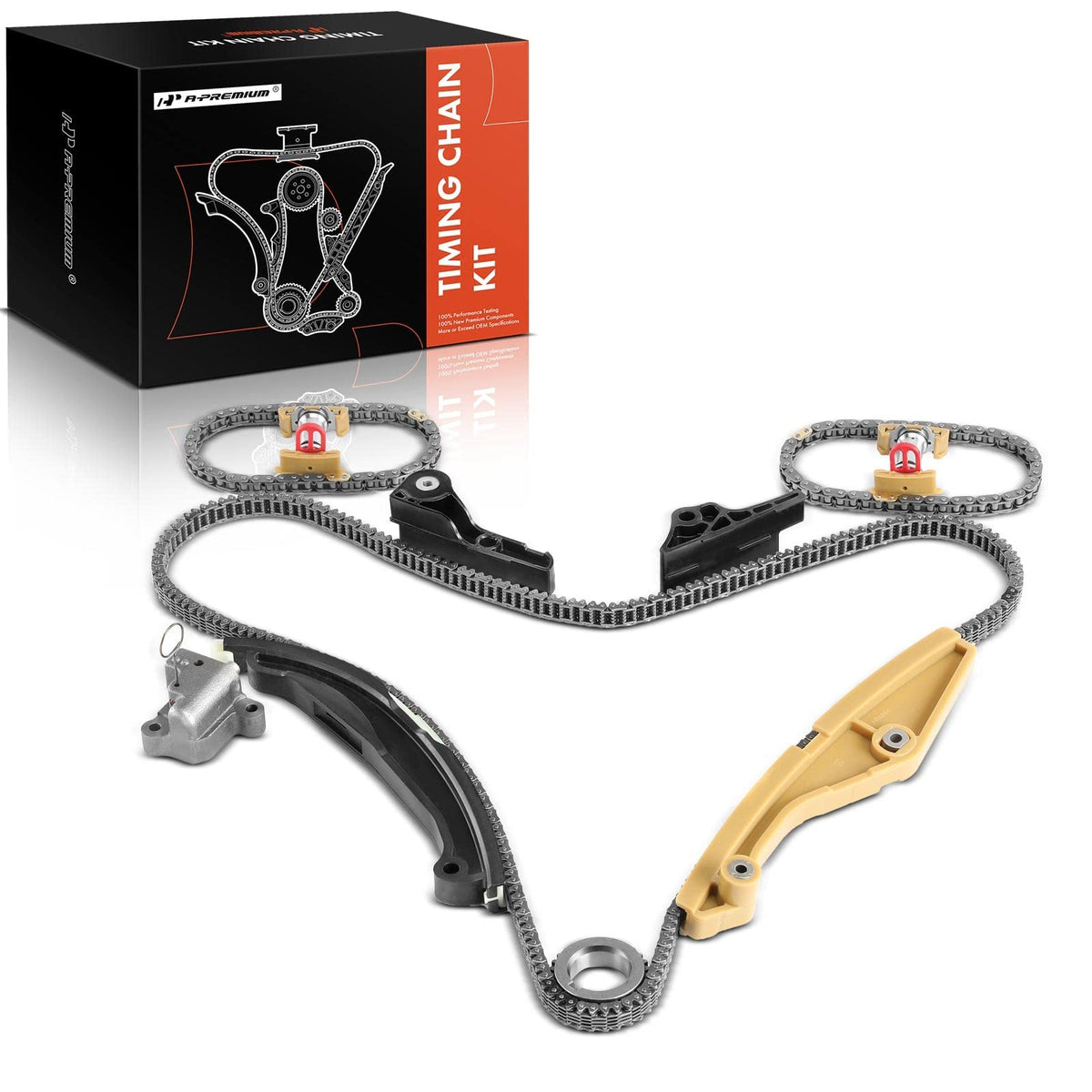 A-Premium kit front view showing all included parts for easy identification and fit