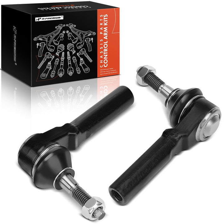 A-Premium front outer tie rod end front view showing fitment and durability