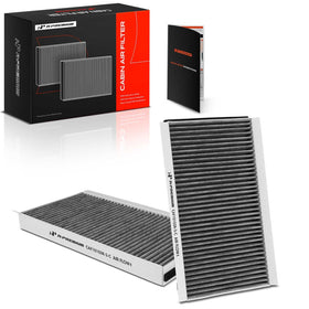 A-Premium front packaging showing two cabin filters and fitment benefit