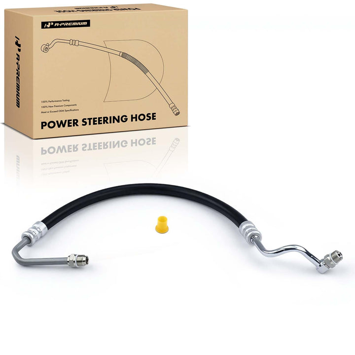 A-Premium front view of hose assembly showing complete kit and secure fitment