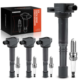 A-Premium front packaging showing coils and plugs, ensuring accurate replacement