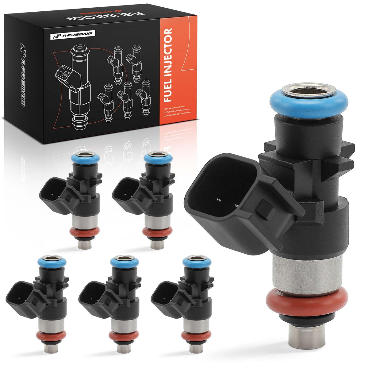 A-Premium front packaging showing injector set and fitment benefits