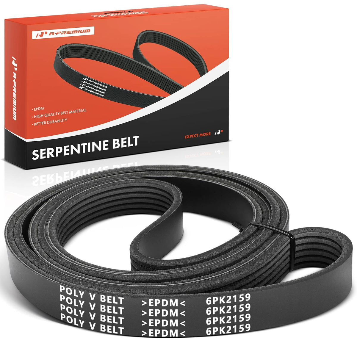 A-Premium front packaging showing belt and product labeling for easy identification