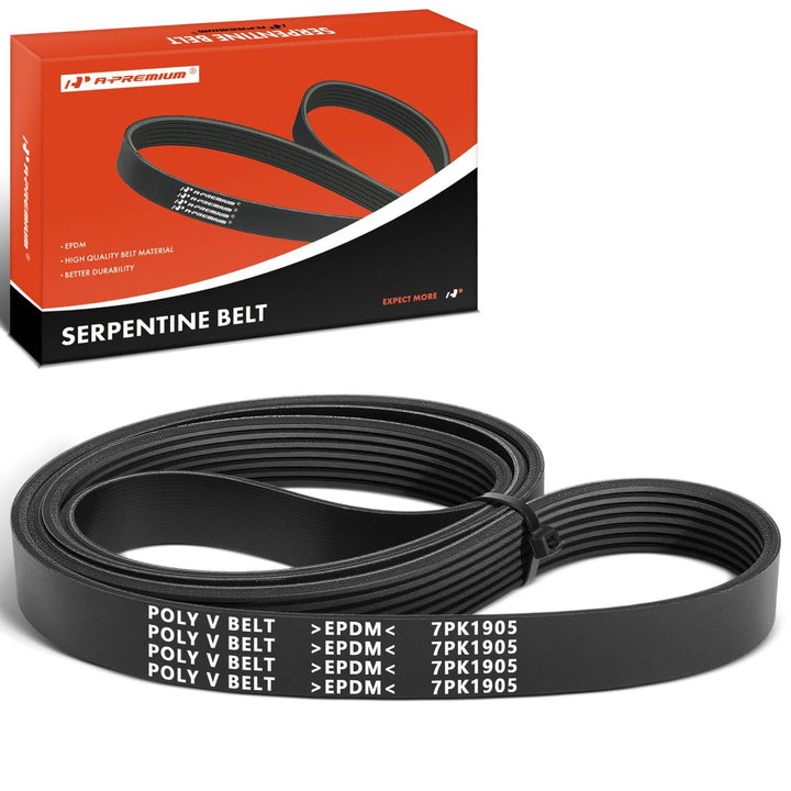 A-Premium front packaging showing belt and part number for quick identification